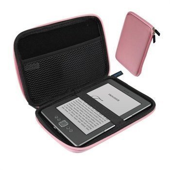 Amazon Kindle 4 iGadgitz Hard Case Pink