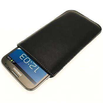 Samsung Galaxy Note 2 N7100 iGadgitz Nahkakotelo Musta