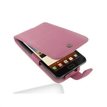 Samsung Galaxy Note N7000 PDair Leather Case 3JSSGNF41 Vaaleanpunainen