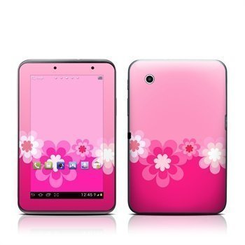 Samsung Galaxy Tab 2 7.0 Retro Pink Flowers Skin