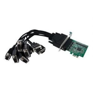Startech 8 Port Native Pci Express Rs232 Serial Adapter Card With 16950 Uart