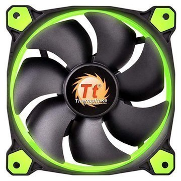 Thermaltake CL-F039-PL14GR-A Riing 14 Case Fan Black / Green