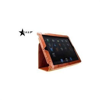 iPad 3 iPad 4 iPad 2 Starcase Holder Leather Case Lavato Tobacco