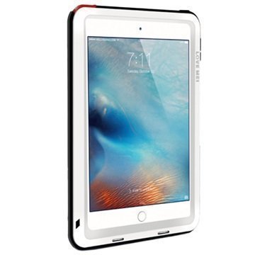 iPad Mini 4 Love Mei Powerful Hybrid Suojakuori Valkoinen